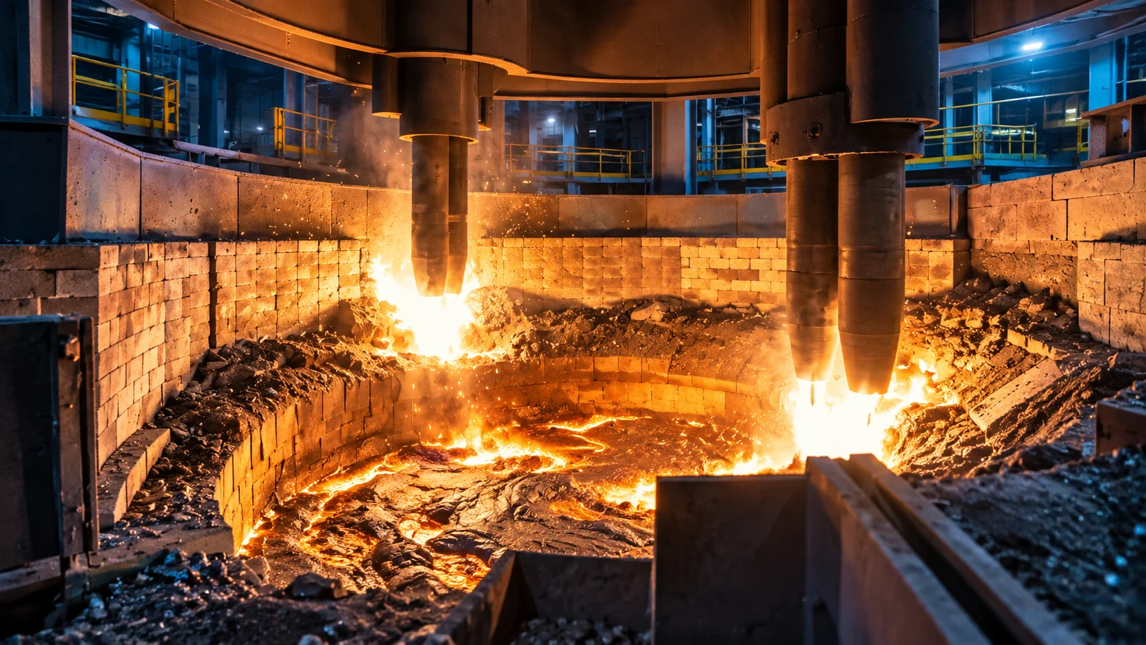 EAF Refractories for High-Temperature Performance: Stability Under Arc Heat, Slag Attack, and Thermal Cycling