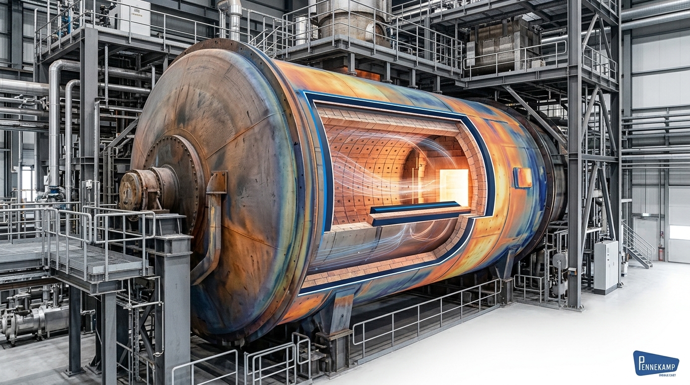 Case Study: Optimizing Heat Transfer in a Metallurgical Furnace with Refractory Materials