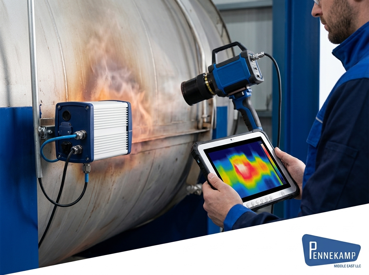 How Refractories are Contributing to the Development of Smart Factories: Sensors, Data, and Predictive Maintenance at High Temperature — supporting illustration