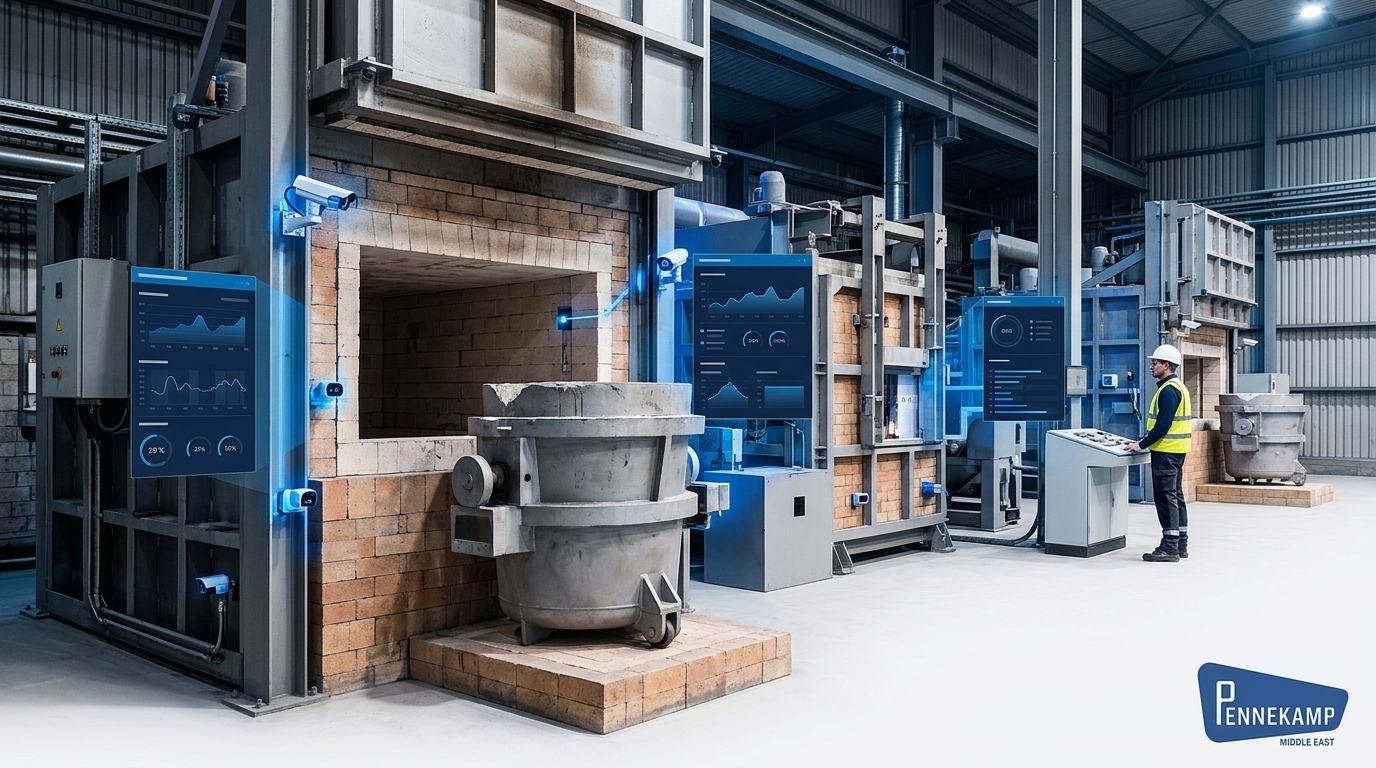 How Refractories are Contributing to the Development of Smart Factories: Sensors, Data, and Predictive Maintenance at High Temperature